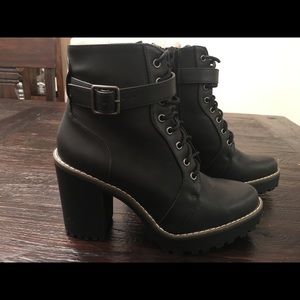 H&M Buckled Women Boots size 8